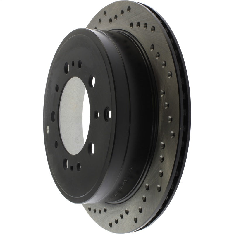 Stoptech 128.44157CR Drilled SportStop Cryo Rotor - Right