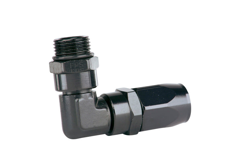 Aeromotive  15665 AN-8 Male O-Ring Boss to 90 Deg Hose End