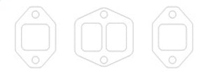 Cometic C5131-059 fits Oldsmobile 371 Gen-1 Rocket V8 .059in CFM Exhaust Manifo