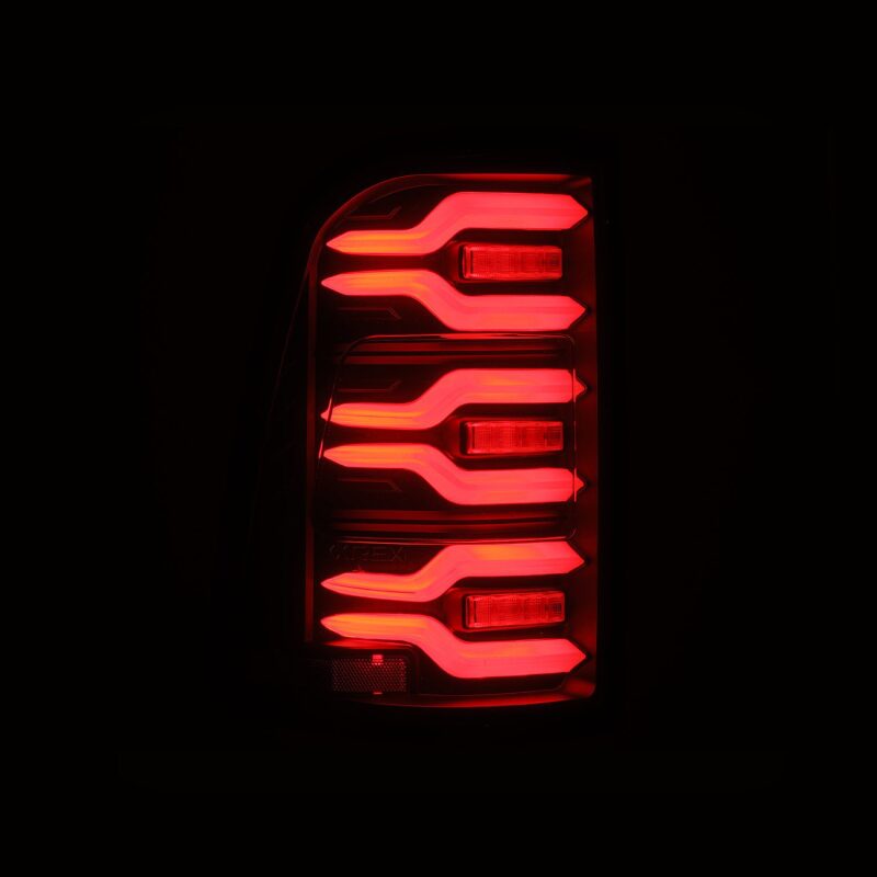 AlphaRex 640040 19-21 fits Dodge Ram 1500 Luxx-Series LED Tail Lights Black w