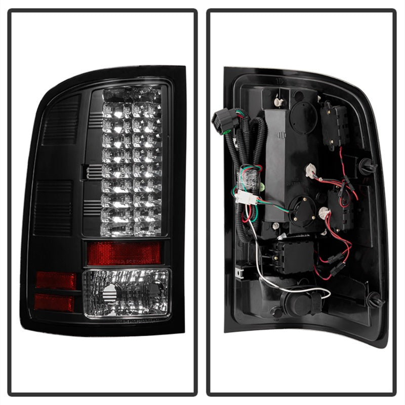 Spyder 5014948 fits GMC 07-13 Sierra (Not fit 3500 Dually 4 Rear Wheels)LED Tai