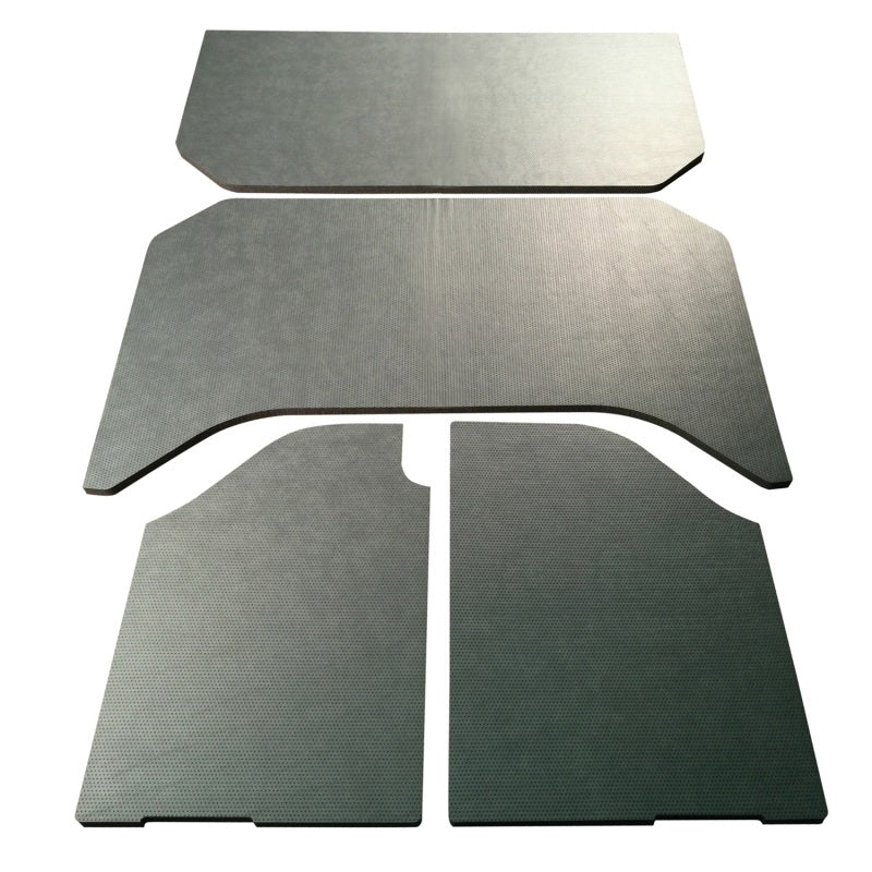 DEI  50157 fits Jeep 07-10 Wrangler JK 4-Door Boom Mat Headliner - 4 Piece - Gra