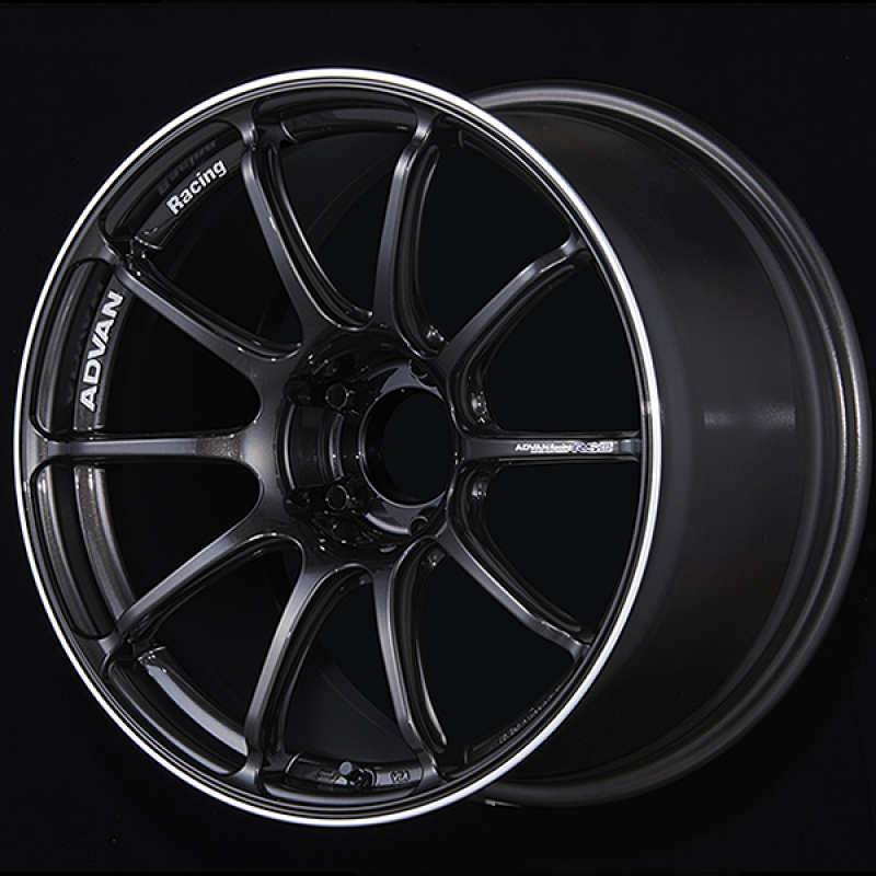 Advan YA38H38EBGR RSIII 18x8.5 / +38 Offset / 5x114.3 / 73mm Bore / Black Gunmetallic and Ring