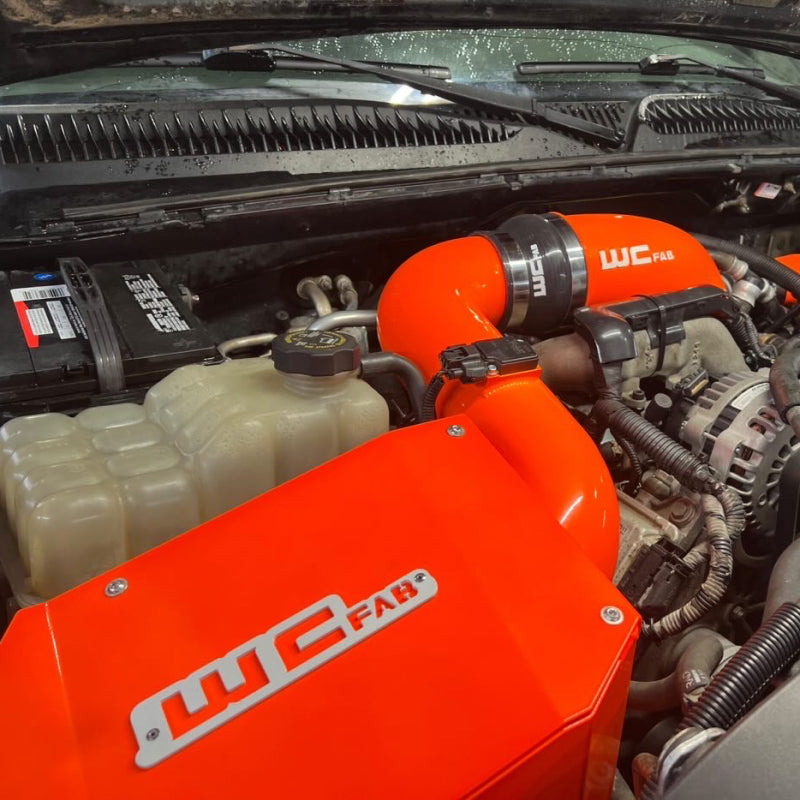 Wehrli WCF100301-SGS 04.5-05 Duramax LLY 4in Stage 2 Intake Kit - Sparkle Granny Smith