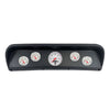 AutoMeter 2937-03 Autometer Arctic White Direct Fit Dash Kit 67-72 fits Ford F100 (1 x 3-3/8in. / 4 x 2-1/16in.)