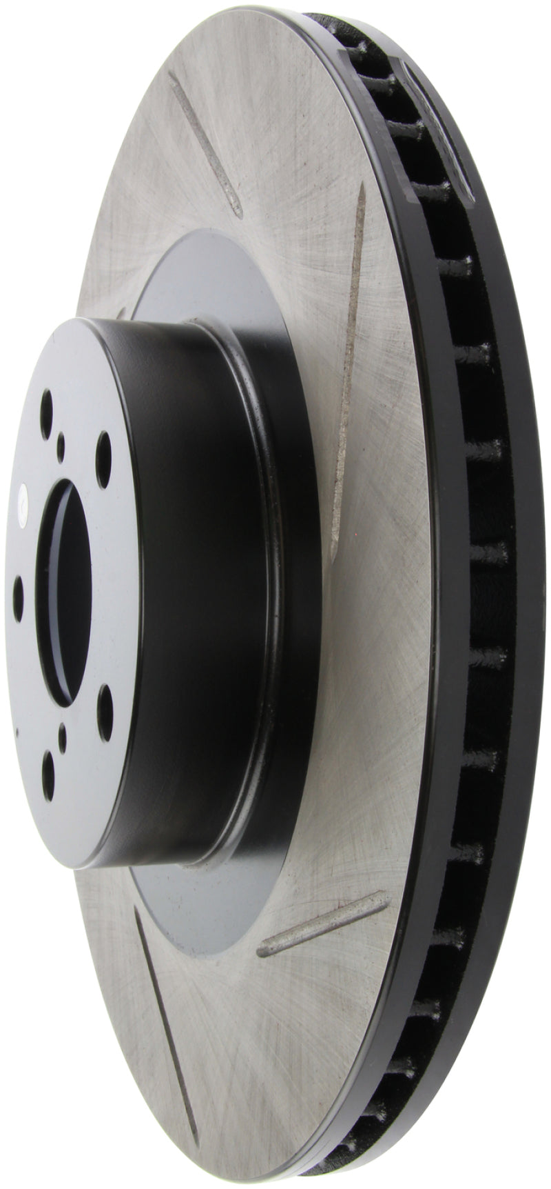 Stoptech 126.47018SL Power Slot 02-10 WRX Front Left SportStop Slotted Rotor