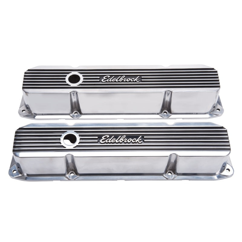 Edelbrock 4276 Valve Cover Elite II fits Chrysler 383-440 Big Block V8 Polished