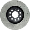 Stoptech 128.33096L 01-06 Audi All Road / 05-09 A4/A4 Quattro / 6/99-04 A6 Quattro Drilled Left Front Rotor