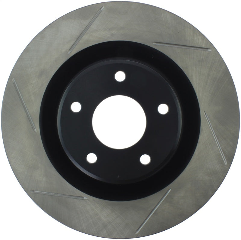 Stoptech 126.62085SR Power Slot 05-07 fits Cadillac XLR / 06-09 Chevy Corvette Front Right Slotted Rotors