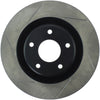Stoptech 126.62085SR Power Slot 05-07 fits Cadillac XLR / 06-09 Chevy Corvette Front Right Slotted Rotors