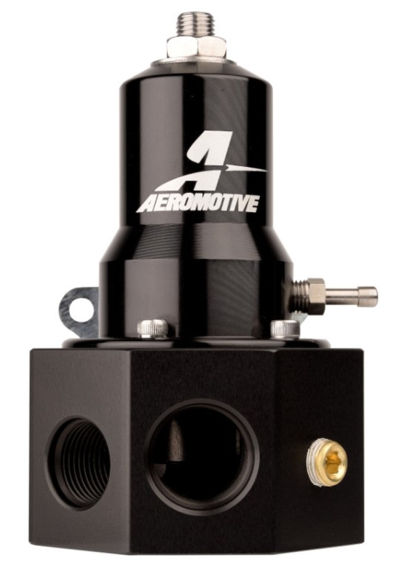 Aeromotive  13145 Adjustable Fuel Pressure Regulator 0PSI .313 Valve -3x -8 / 1x