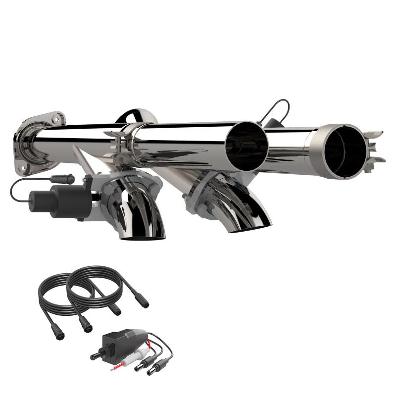 QTP 540117 2017-2020 fits Ford F-150 Raptor QTP Aggressor Cutout Pipes