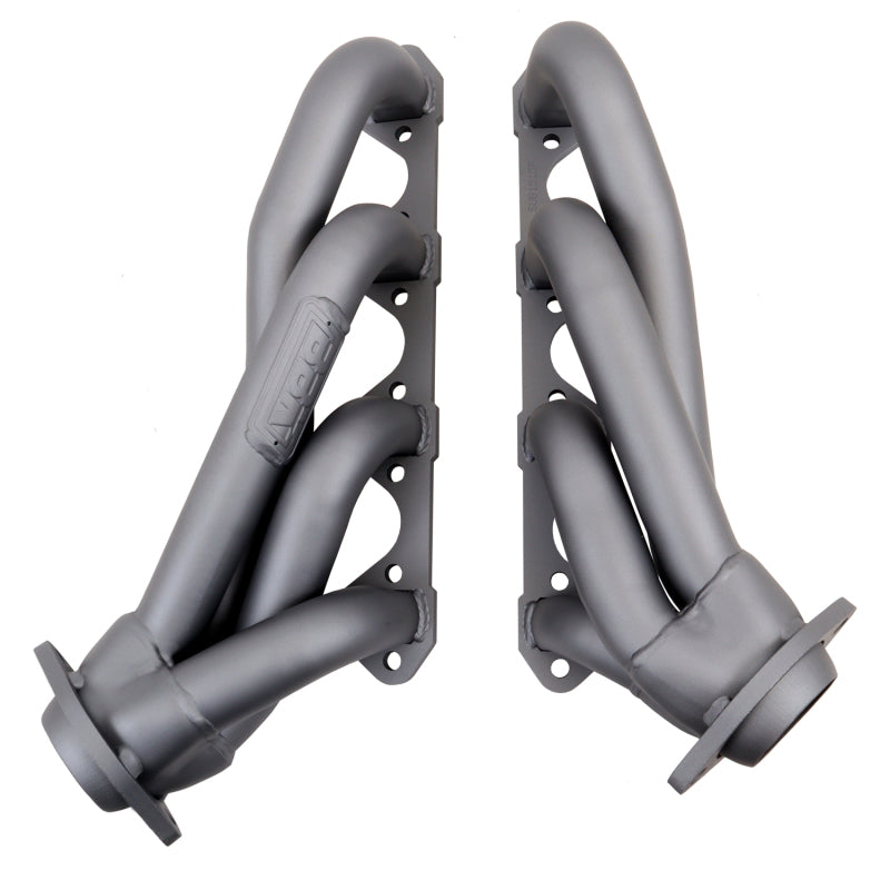 BBK  1515 Mustang 5.0 Shorty Unequal Length Exhaust Headers - 1-5/8 Titanium Cer