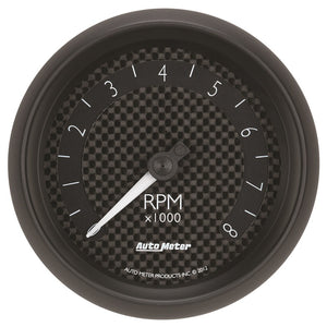 AutoMeter 8097 GT Series 3-3/8in In Dash 8K RPM Tachometer