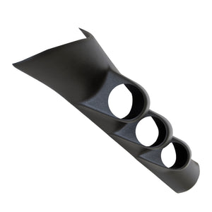 AutoMeter 17203 Autometer 98-02 fits Dodge Ram (Exc 2002 1500) Black 52mm Triple Pillar