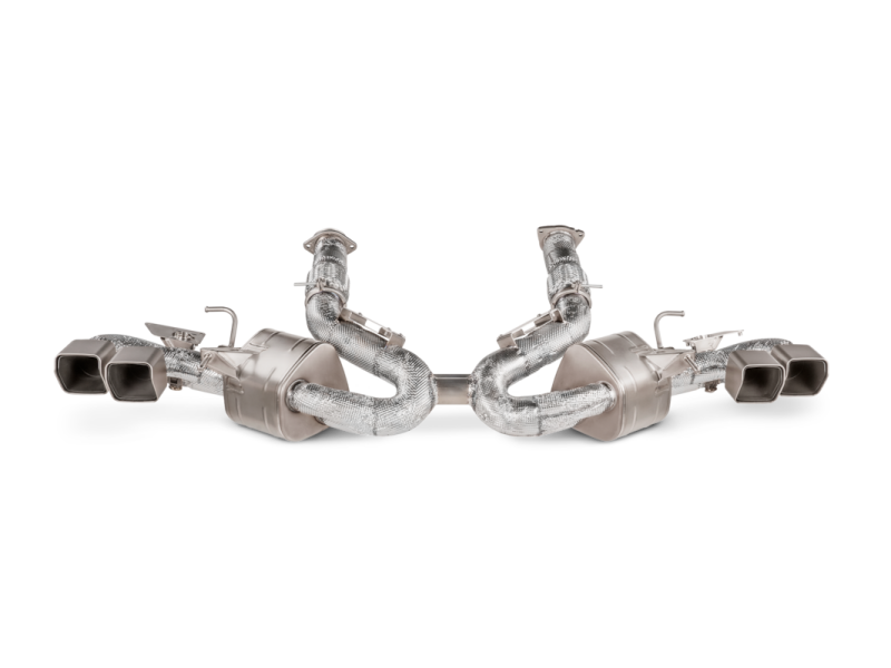 Akrapovic S-CO/TI/4 2020 fits Chevrolet Corvette Stingray (C8) OPF/GPF Slip-On L