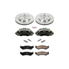 Power Stop KCOE1869 98-02 Lincoln Navigator Front Autospecialty Kit w/Cals