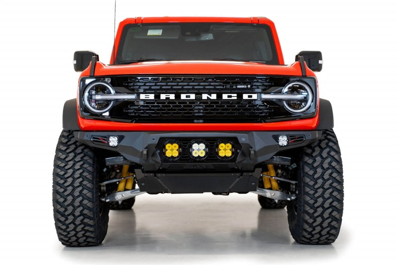 Addictive Desert Designs F230194120103 fits Ford 21-22 Bronco Bomber Front Bumper (w/ 3 Baja Designs LP4 Mounts)