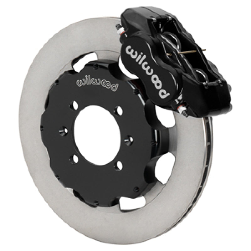 Wilwood 140-17935 fits Forged Dynalite Front Hat Kit 11.75in Black Rotor 90-05
