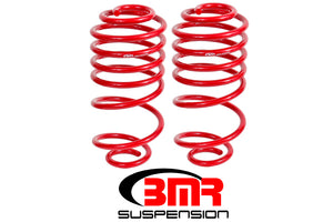 BMR SP037R G-Body Rear Lowering Springs - Red