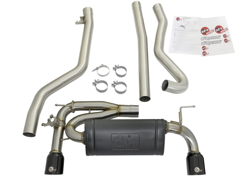 AFE 49-36334-B rce XP Exhausts Cat-Back SS 16-17 fits BMW 340i/iX 440i/iX (F3X)