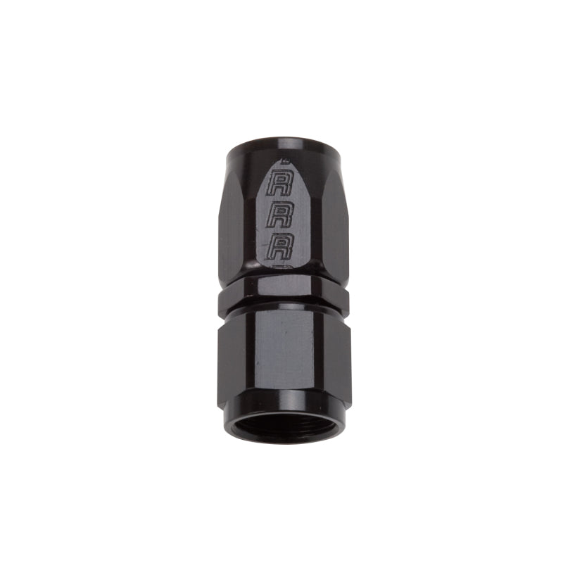 Russell 610055 Performance -12 AN Black Straight Full Flow Hose End