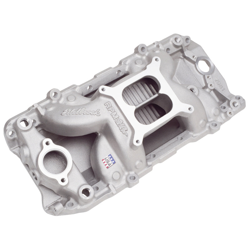 Edelbrock 7561 B/B fits Chevy O-Port RPM Air-Gap Manifold