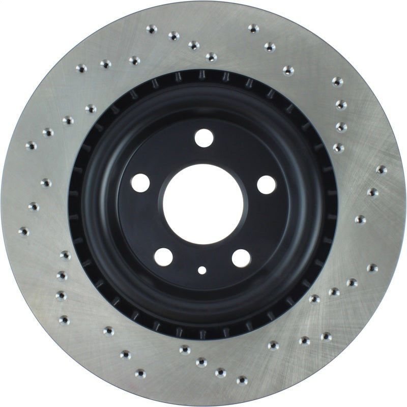 Stoptech 128.33137CR 12 Audi A6 Quattro/11-12 A7 Quattro/13 Q5/7-11/13 S4/12 S5 Rear Right Drilled Cryo Rotor