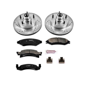 PowerStop K2578 1986 fits Ford E-150 Front Z23 Evolution Sport Brake Kit