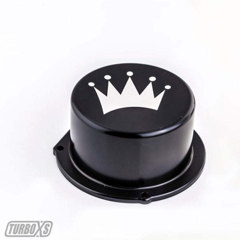 Turbo XS W15-VPC-BLK 15-16 fits Subaru WRX Billet Aluminum Vacuum Pump Cover - B