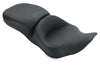 Mustang 76973 Harley Rd King, 06-07 Str Glide, 00-05 fits Eagle 97-07 Touring 1PC Seat - Black