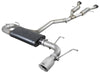 AFE 49-38078-P Bore HD 3in 304 SS Cat-Back Exhaust w/ Polished Tips 14-19 fits