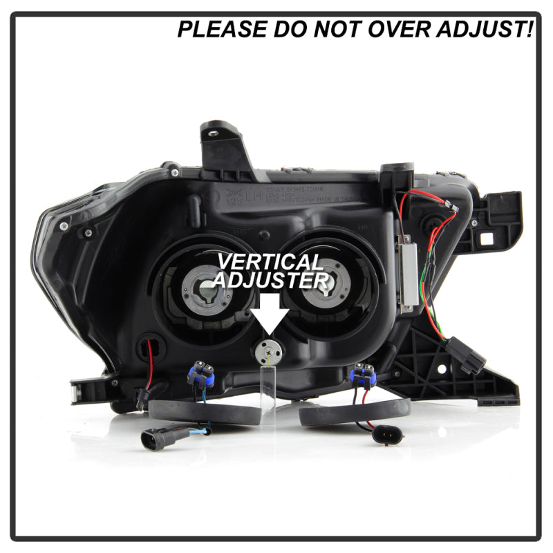 Spyder 5087546 fits Toyota 16-18 Tacoma (SR5 Model Only) Projector Headlights B