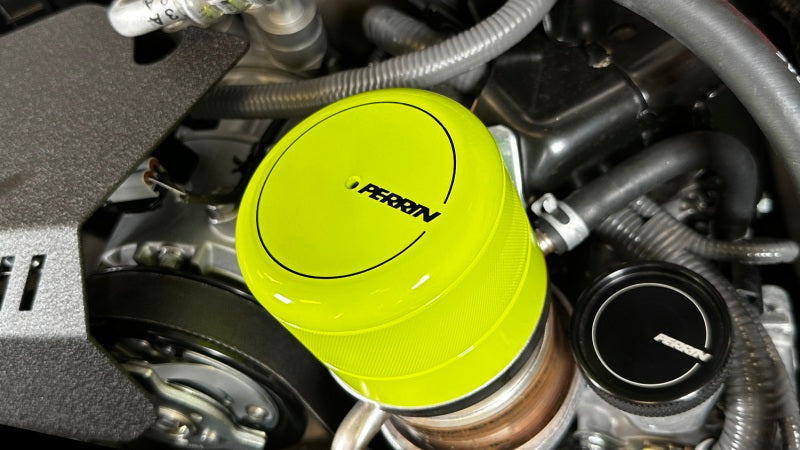 Perrin PSP-ENG-716NY 2015+ fits Subaru WRX/STI Oil Filter Cover - Neon Yellow