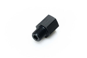 GReddy 11908610 Male 1/8BSPT to Female 1/8NPT Aluminum Sensor Adapter