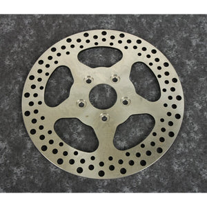 Bikers Choice 619968 79-99 Big Twin & XL 11.5 Inch Rear 5 Spoke Drilled Stainle