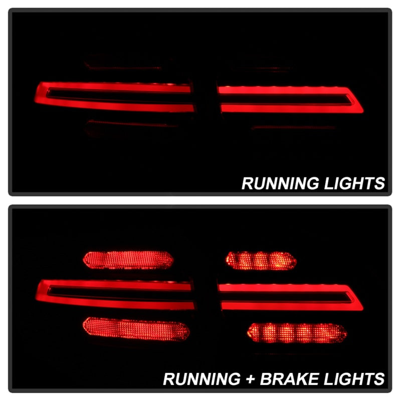 Spyder 5086907 fits Porsche 11-14 Cayenne 958 LED Tail Lights - Sequential Sign