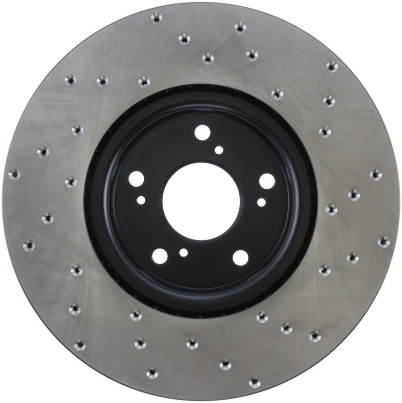 Stoptech 128.40062R 04-08 fits Acura TL/TL-S Brembo Drilled Right Front Rotor
