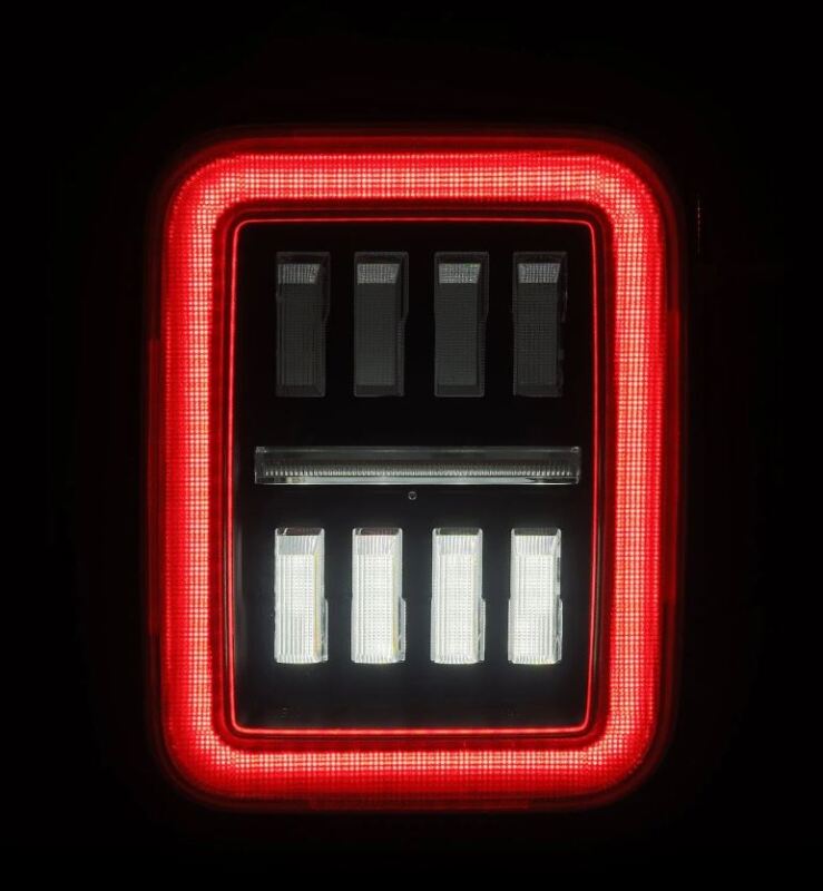 AlphaRex 602050 19-24 fits Jeep Gladiator JT Nova-Series Prismatic LED Tail L