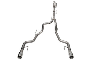 CORSA Performance 21185 Corsa 2021-2025 fits Ford F-150 SuperCrew/5.5ft Bed 3.5L V6 Sport Cat-Back Dual Rear Exit-Polished