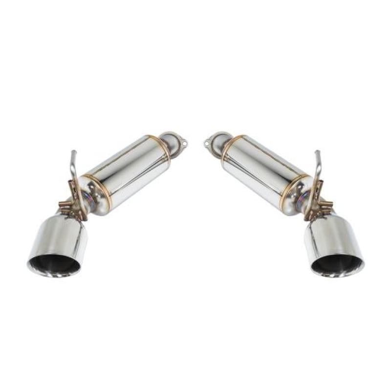 Remark RO-TS34-S fits Nissan 09-19 370z Axle Back Exhaust w/Stainless Single Wall Tip