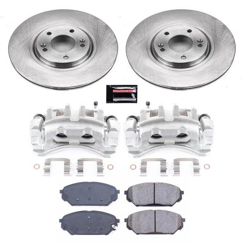 Power Stop KCOE5918 07-12 fits Hyundai Veracruz Front Autospecialty Kit w/Cals