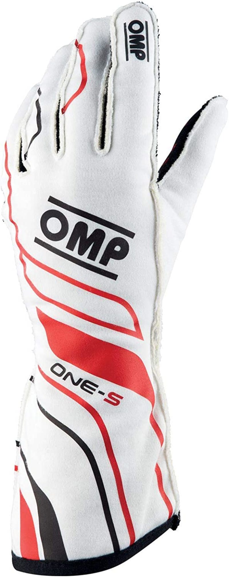 OMP IB0-0770-A01-020-XL One-S Gloves White - Size XL Fia 8556-2018