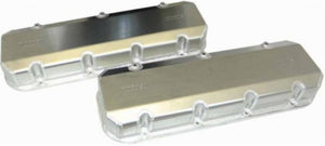 Moroso 68458 fits Chevrolet Big Block Valve Cover w/Billet Rail - 3in - Exhaust