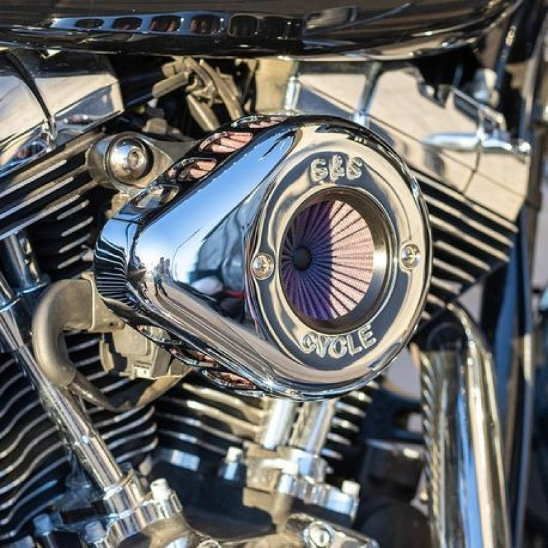 S&S 170-0719A Cycle 08-16 Touring/16-17 Softail Models Stealth Air Stinger Kit w