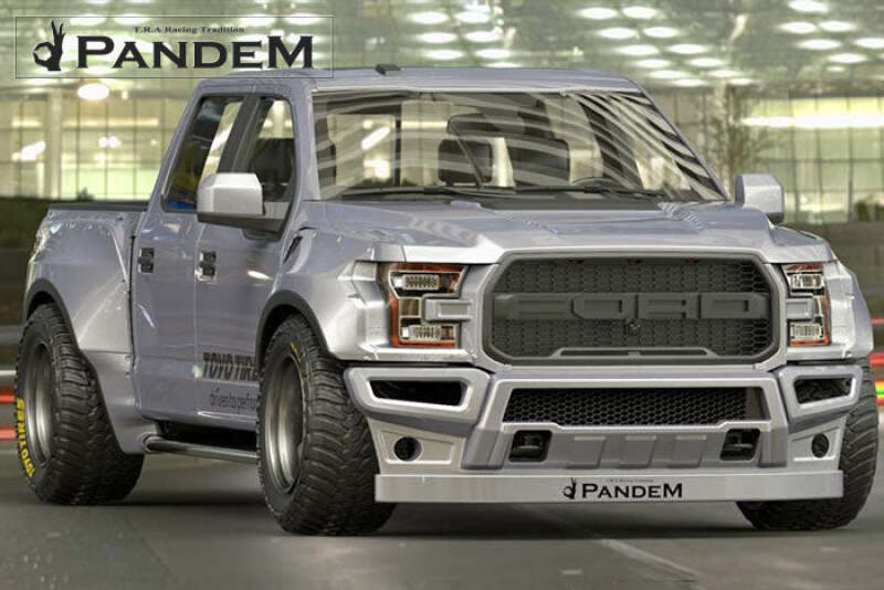 GReddy 17080100 Pandem RB 17+ fits Ford F-150 Raptor Complete Wide Body Aero Kit