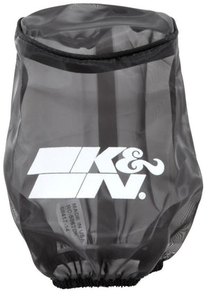 K&N Engineering RC-5062DK K&N 4.5in Base ID x 3.5in Top ID x 6in H - Blk - Round Tapered - Drycharger Air Filter Wrap