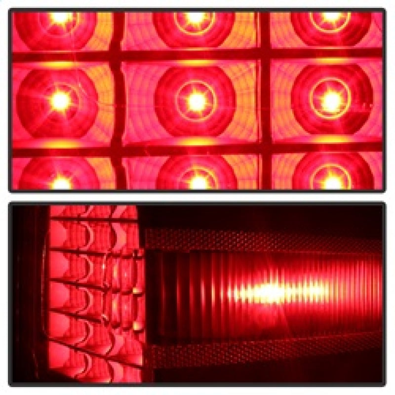 xTune 9036545 fits Chevy 1500 14-16 / Silverado 2500HD/3500HD LED Tail Lights -
