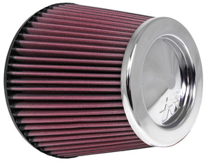 K&N Engineering RC-4381 K&N Universal Chrome Filter 6in Flange ID x 7.5in Base OD x 5in Top OD x 6in H
