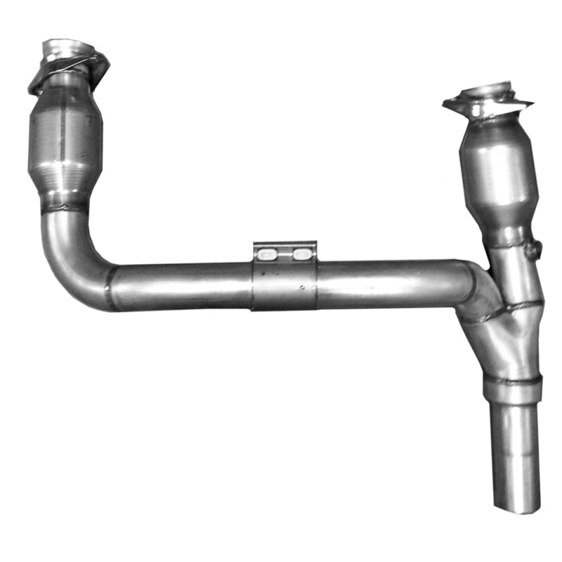 BBK  4050 fits Jeep 07-11 3.8 V6 Long Tube Exhaust Headers And Y Pipe And Conver